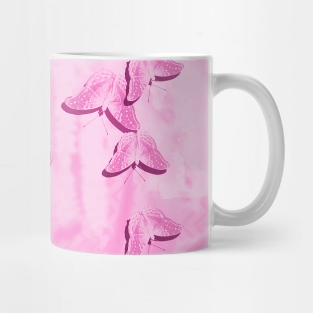 Pretty in pink butterflies by hereswendy